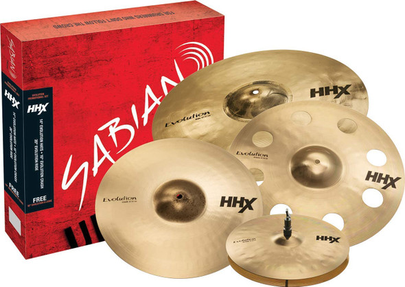 Sabian HHX Evolution Promotional Set Cymbal 15005XEBP