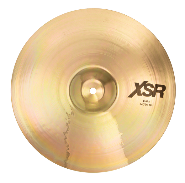 Sabian 14" XSR X-Celerator Hi-Hat Top Cymbal XSR1402L/1B|Sabian Cymbals at Drummersuperstore.com