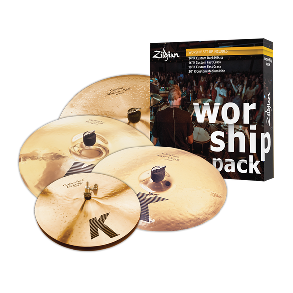 Zildjian K Custom Worship Cymbal Pack KC0801W