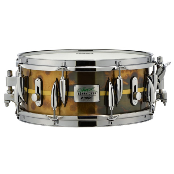 Sonor Benny Greb Signature New Brass Snare Drum 13x5.75 - Vintage Brass
