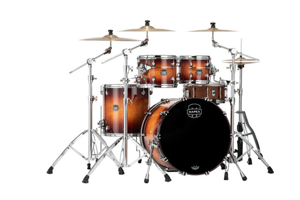 Mapex Saturn Evolution Rock 4pc Birch Shell Pack No Snare Exotic Sunburst SE529XBPO