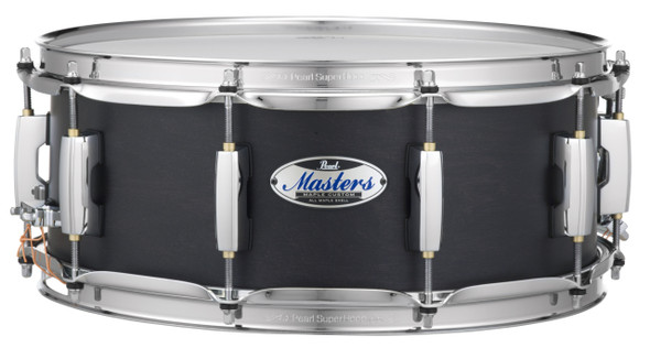 Masters Maple Complete 3-pc. Shell Pack in Matte Black Mist (124) Lacquer Finish w/Added 10"x7" component Tom