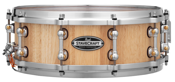 SCD1450TO 14x5 Stavecraft Thai Oak with Makha DadoLock Snare Drum Satin Natural