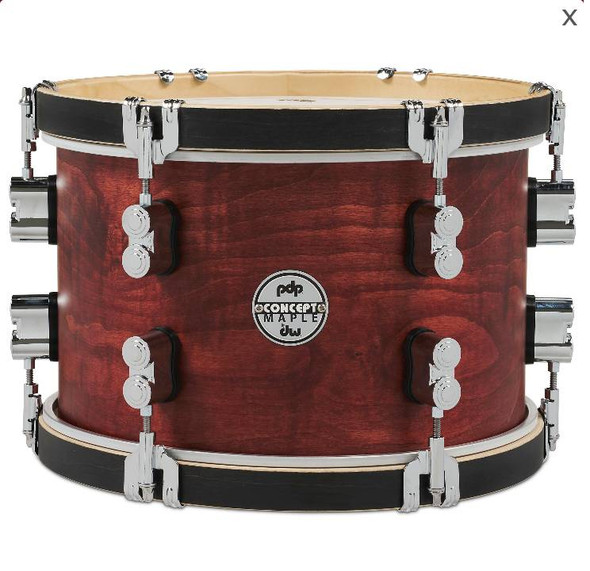 Classic 8x12 No STM Ox Blood/Ebony Hoops