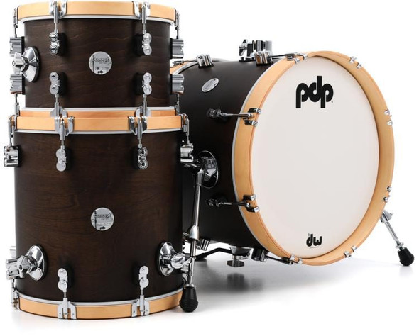 Classic Bop Kit Walnut/Natural Hoops