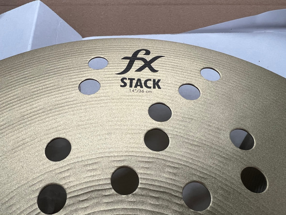 Zildjian 14 inch FX Stack Pair with Mounting Clutch Effects Stax FXS14
