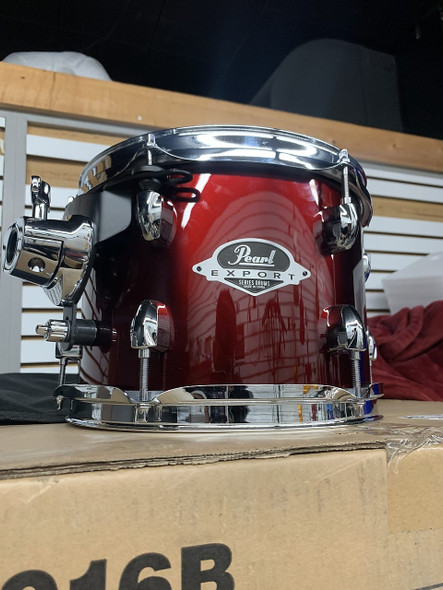 Pearl Export 10"x7" Add-On Tom Drum  Burgundy