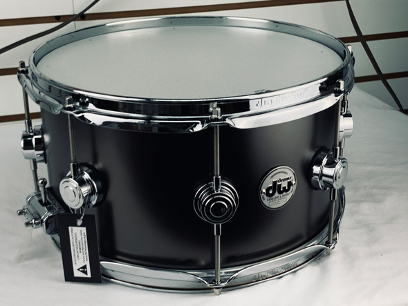 DW Collectors Series USA Metal Snare Drum 7 x 13 inch , Satin Black Over Brass