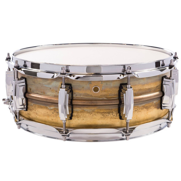 Ludwig Raw Brass Phonic 5" x 14" Snare Drum LB454R