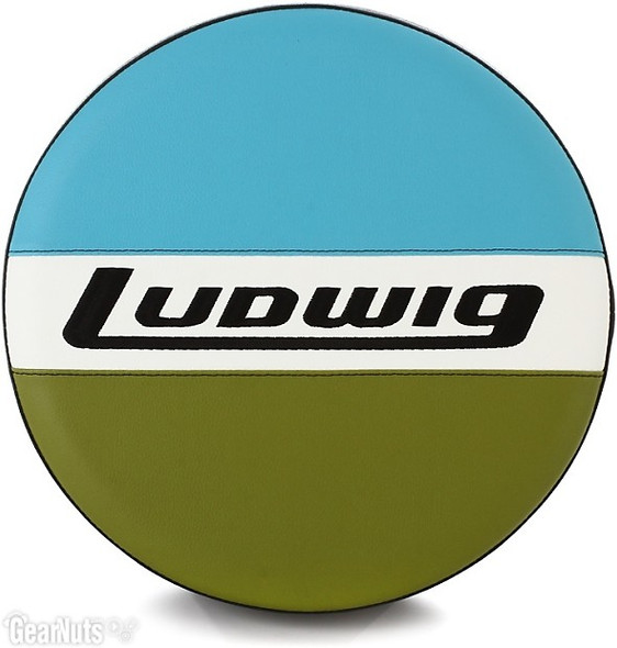 Ludwig Atlas Classic Blue and Olive Round Throne LAC49TH
