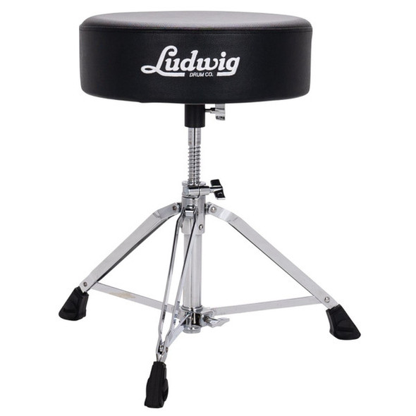 Ludwig Pro Series Round Drum Throne, Black LP51TH