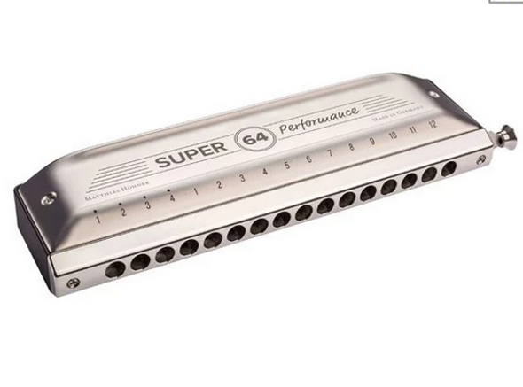 Hohner NEW - 2018 Super 64 Chromonica, M758501