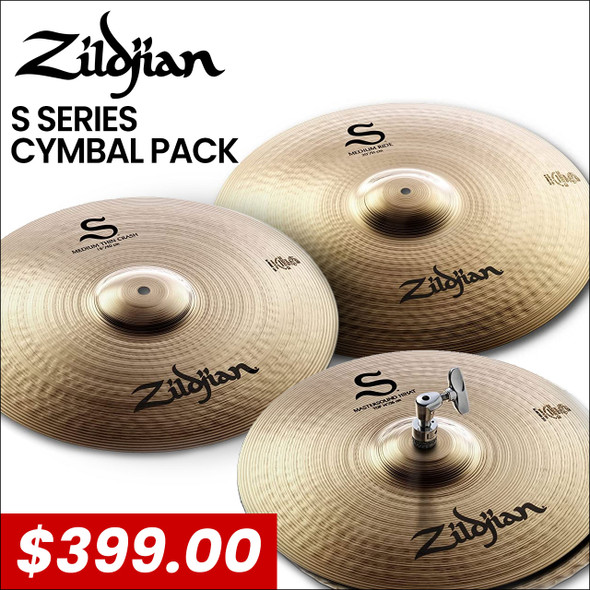 Zildjian S Cymbals 3-piece Performer Set