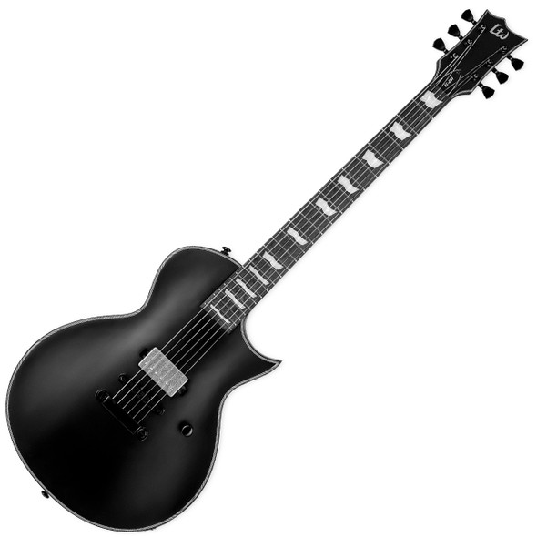 ESP LTD EC-201 6 String Electric Guitar, Black Satin LEC201BLKS