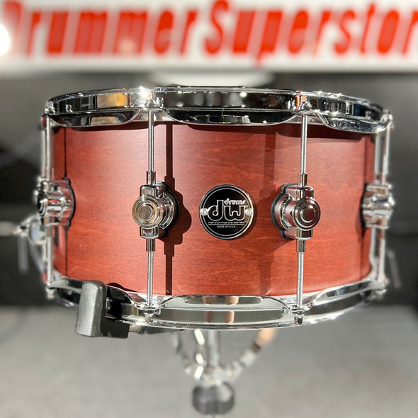 DW Performance Series 6.5x14 Snare Drum Tobacco Stain