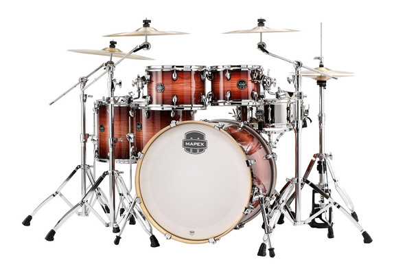 Mapex Armory 6pc Studioease Shell Pack in Redwood Burst AR628SCRA