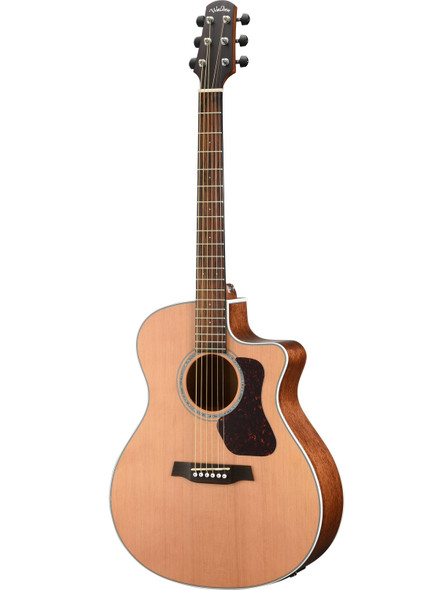 Walden G770CE Natura Acoustic Guitar - Grand Auditorium Cutaway-Electric - Solid Western Red Cedar Top