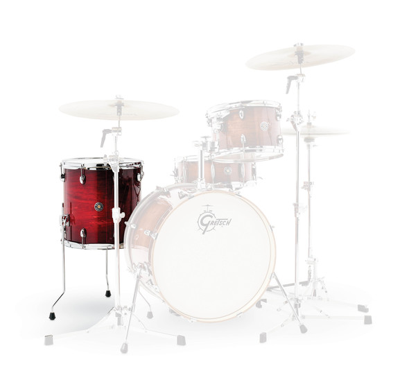 Gretsch Catalina Club 14x14 Floor Tom Gloss Crimson Burst Drum CT1-1414F-GCB