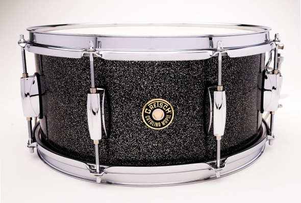 Gretsch Catalina Maple 6.5x14 Snare Black Stardust Drum CM1-6514S-BS
