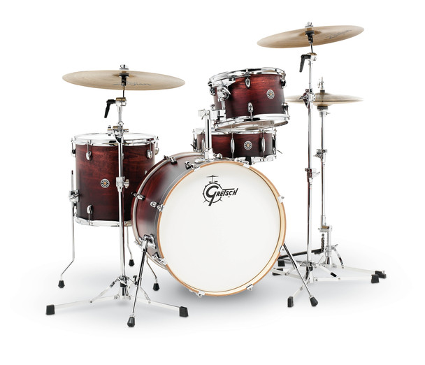 Gretsch Catalina Club 4 Piece Shell Pack (20/12/14/14SN) Satin Antique Fade