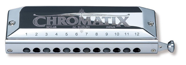 Suzuki Chromatix Series 12 Hold Harmonica Key A