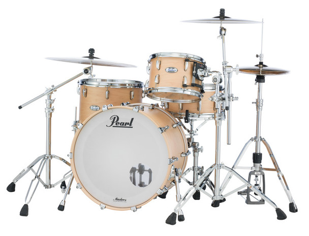 MCT943XP/C111 Pearl Masters Maple Complete 3-pc. Shell Pack MATTE NATURAL MAPLE