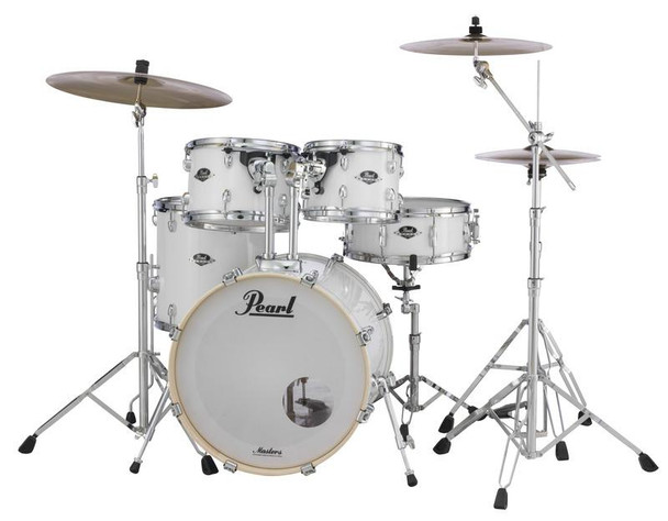 EXX705N/C33 Pearl Export 5-pc. Drum Set w/830-Series Hardware Pack PURE WHITE