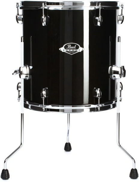 EXL1816F/C248 Pearl Export Lacquer 18"x16" Floor Tom BLACK SMOKE