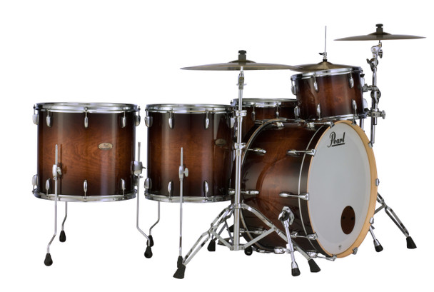 STS944XP/C314 Pearl Session Studio 4-piece shell pack GLOSS BARNWOOD BROWN