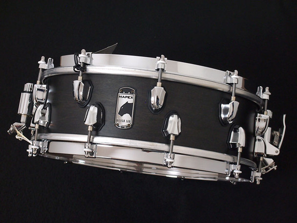 Mapex Black Panther Equinox 14"x5" Snare Drum Flame Transparent Black BPML4500CF