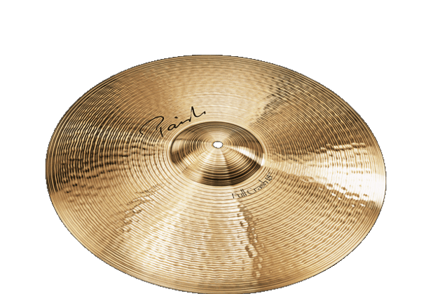 Bright, full, warm, brilliant sparkling. Wide range, balanced, clean mix. Even response with warm, shimmering sustain. A very versatile, general purpose crash cymbal.