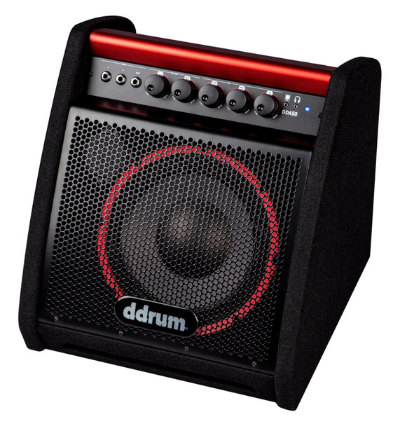 ddrum 50 watt Electronic Drum Amplifier w Bluetooth Percussion Amp DDA50