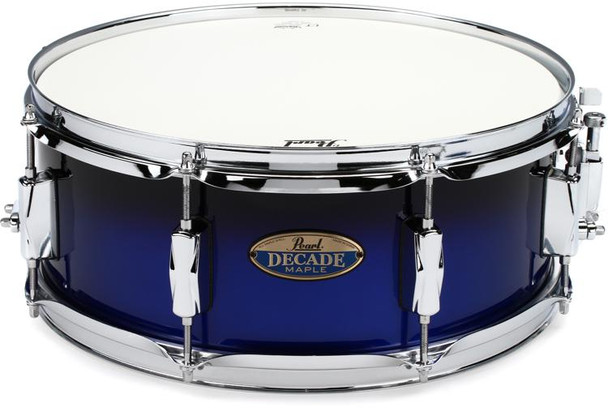 Pearl Decade Maple 14x5.5 Snare Drum KOBALT BLUE FADE DMP1455S/C216