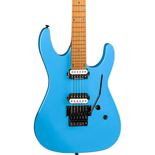 Dean MD 24 Floyd 6 String Electric Guitar Roasted Maple Neck Vintage Blue MD24 F RM VBL