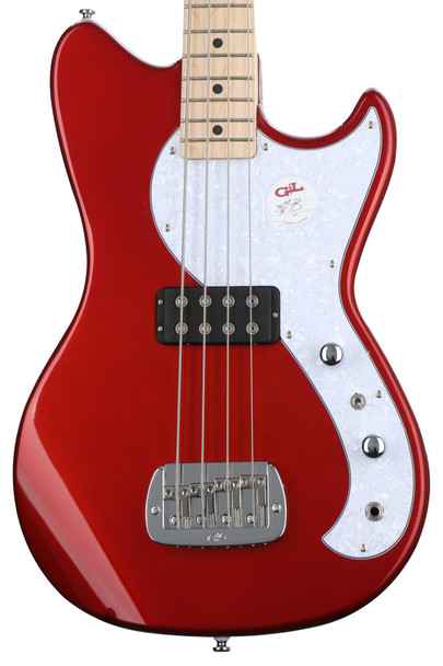 G&L Tribute Series - Fallout Bass, Candy Apple Red Bass Guitar