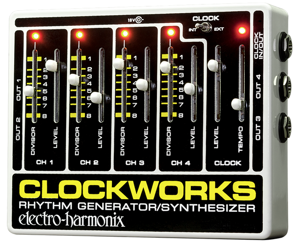 Electro-Harmonix Clockworks Rhythm Generator / Synthesizer