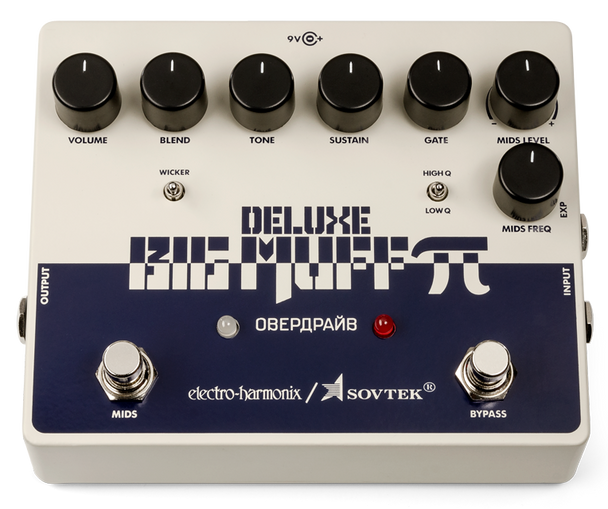 Electro-Harmonix Sovtek Deluxe Big Muff Pi Distortion / Sustainer