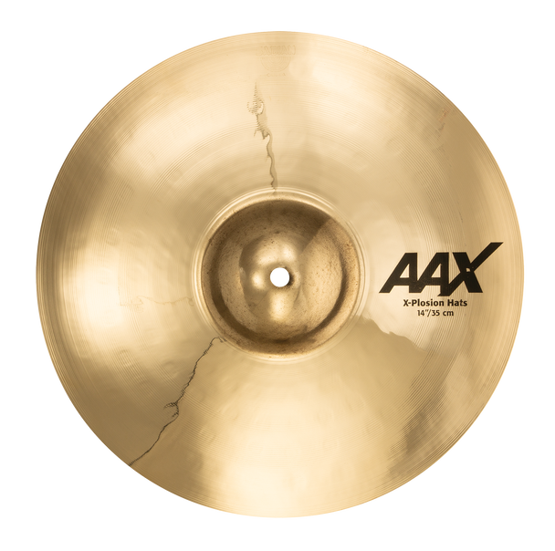 Sabian 14" AAX X-Plosion Hi-Hat Top Only Brilliant Cymbal 2140287X/1B|Sabian Cymbals at Drummersuperstore.com