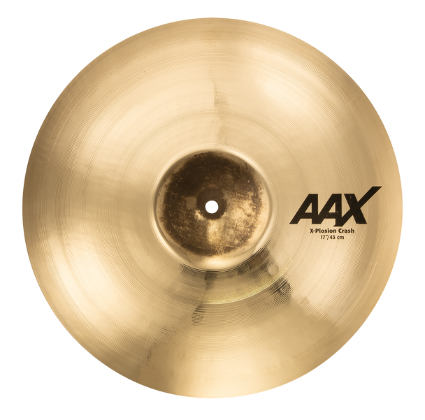 Sabian 17" AAX X-Plosion Crash Brilliant Cymbal 21787XB|Sabian Cymbals at Drummersuperstore.com