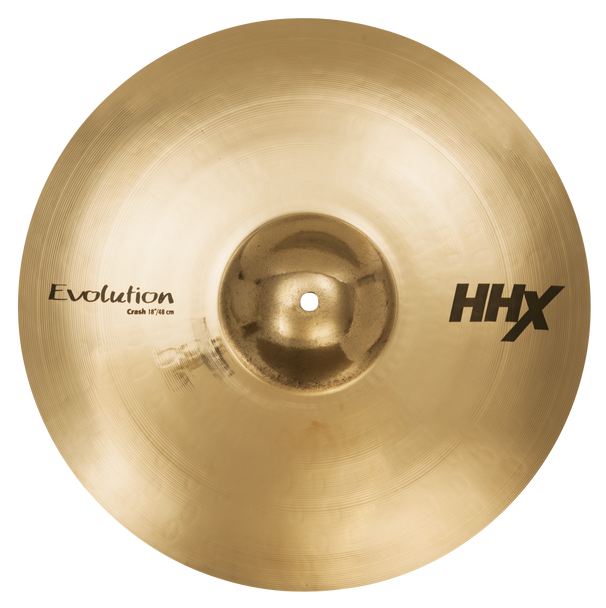 Sabian 18" HHX Evolution Crash Brilliant Cymbal 11806XEB|Sabian Cymbals at Drummersuperstore.com