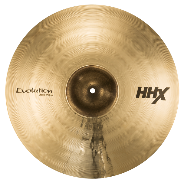 Sabian 19" HHX Evolution Crash Brilliant Cymbal 11906XEB|Sabian Cymbals at Drummersuperstore.com