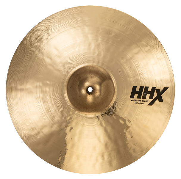 Sabian 19" HHX X-Plosion Crash Brilliant Cymbal 11987XB|Sabian Cymbals at Drummersuperstore.com