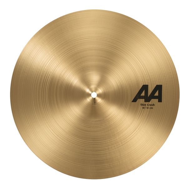 Sabian 16" AA Thin Crash Cymbal 21606|Sabian Cymbals at Drummersuperstore.com