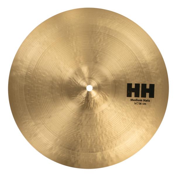 Sabian 14" HH Medium Hi-Hat Top Only Brilliant Cymbal 11402/1B|Sabian Cymbals at Drummersuperstore.com