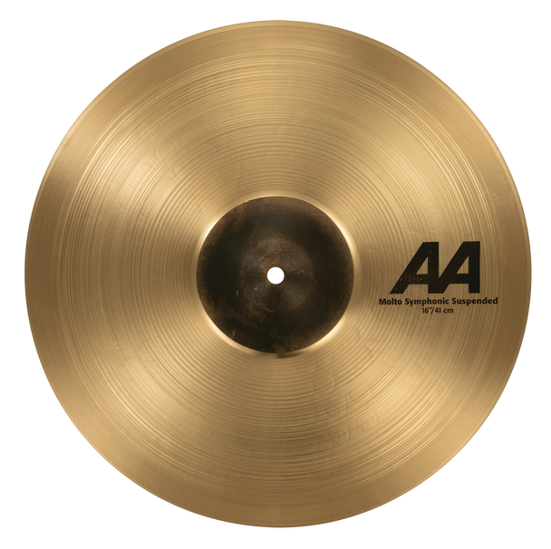 Sabian 16" AA Molto Symphonic Suspended Cymbal 21689|Sabian Cymbals at Drummersuperstore.com