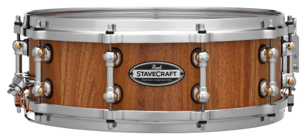 SCD1450MK 14x5 Stavecraft Makha with Thai Oak DadoLock Snare Drum Satin Natural