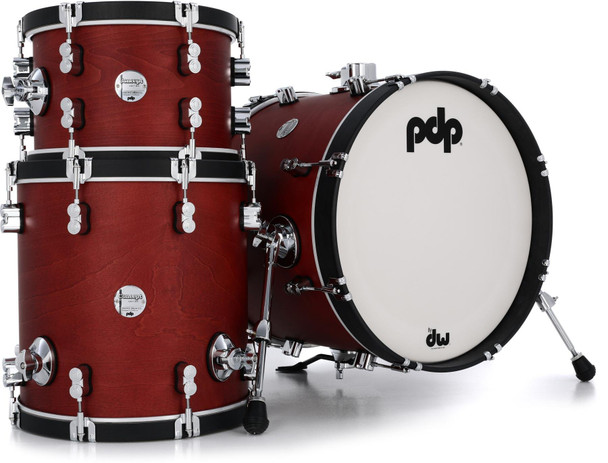 Classic Bop Kit Ox Blood/Ebony Hoops