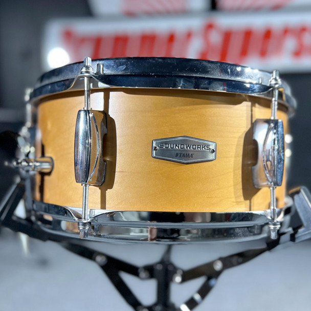 Tama Soundworks 5 1/2 x 12 Snare Drum, 100% Maple Shell Auxillary Snare