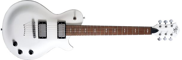 Michael Kells Patriot Decree Standard Gloss White Chambered Electric Guitar
