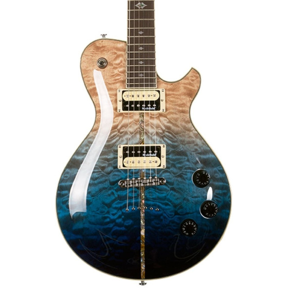 Michael Kells Patriot Instinct Bold Custom Collection Electric Guitar, Blue Fade